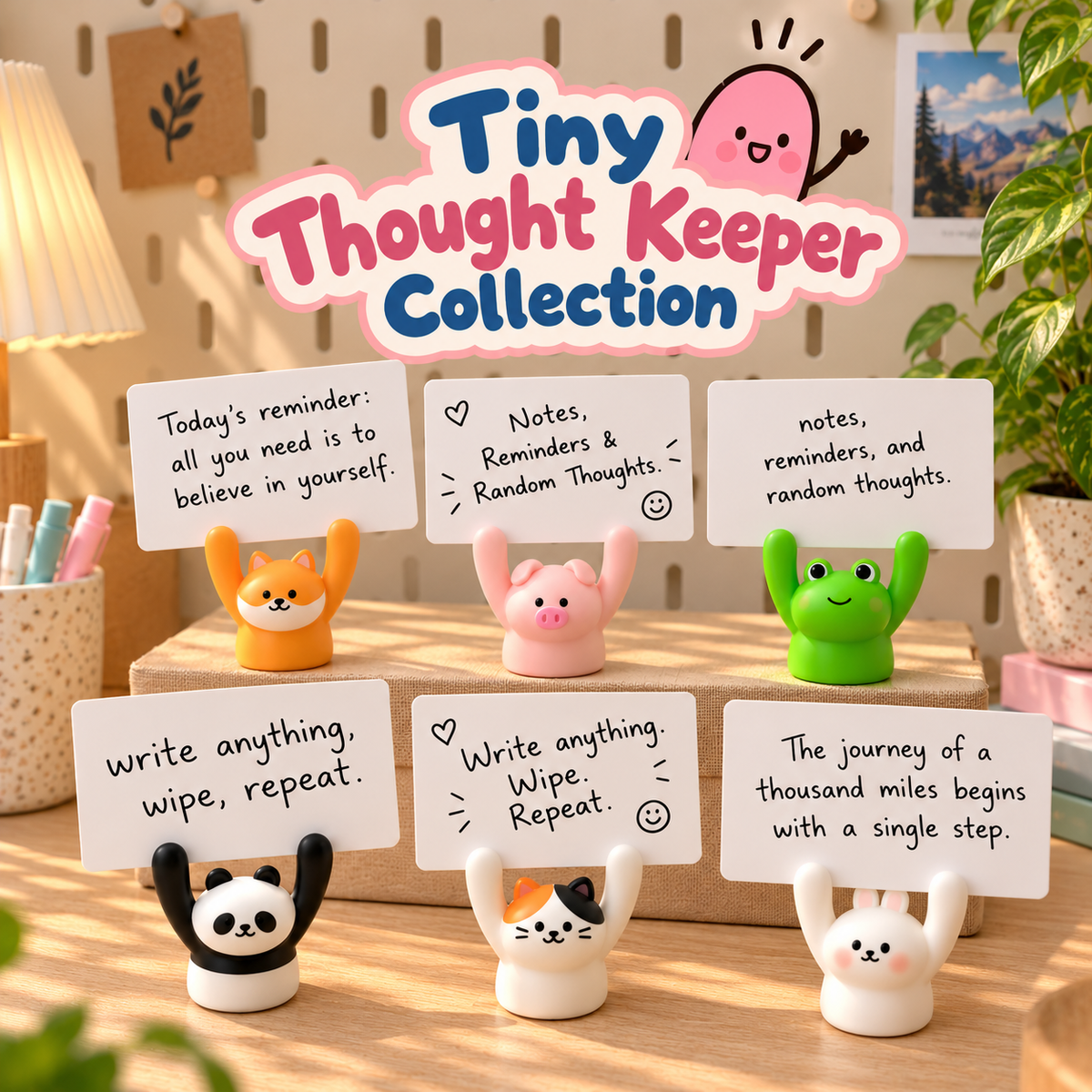 Thought Keeper Collection (Erasable Message Boards & Marker included)